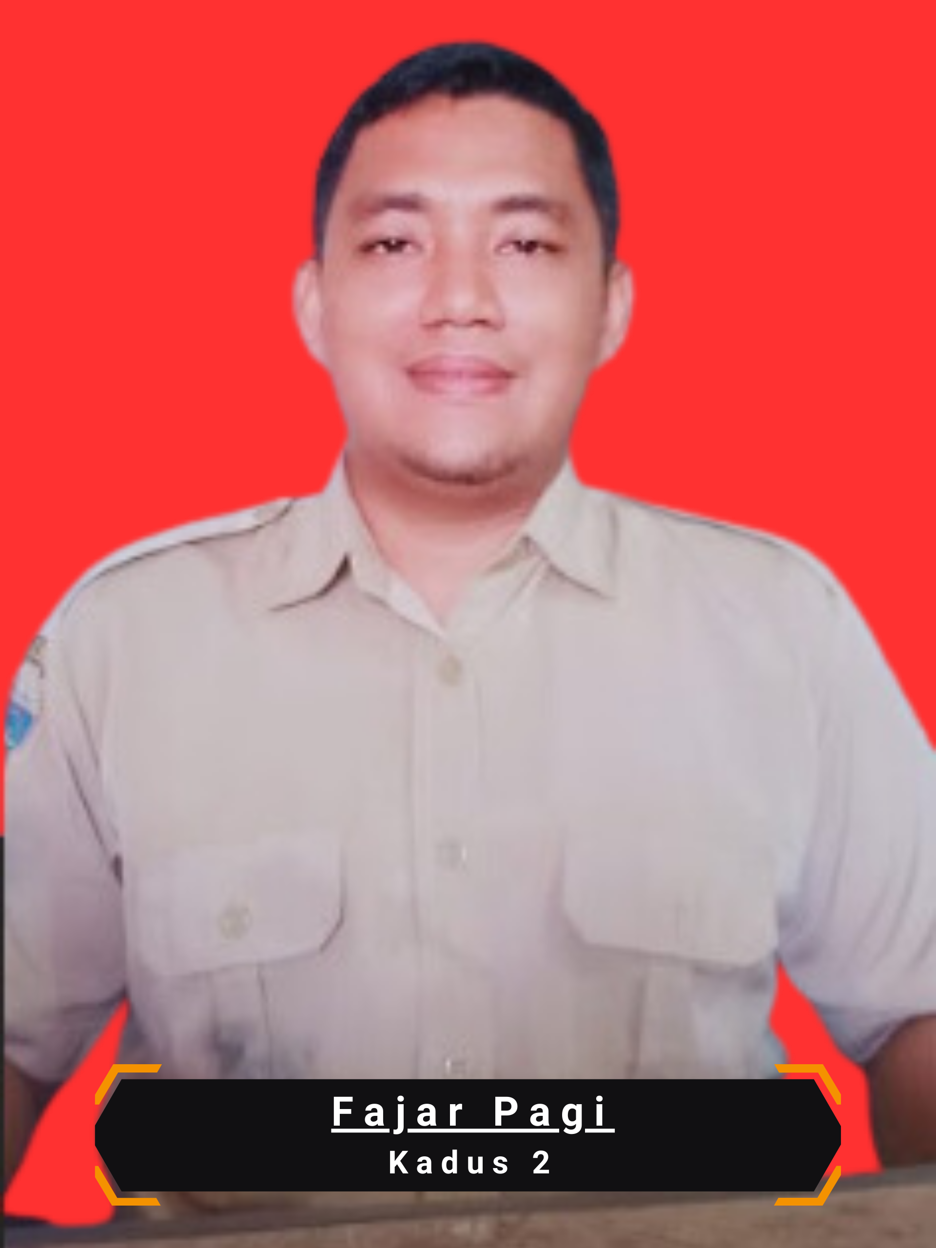 kepala dusun II (Fajar pagi)