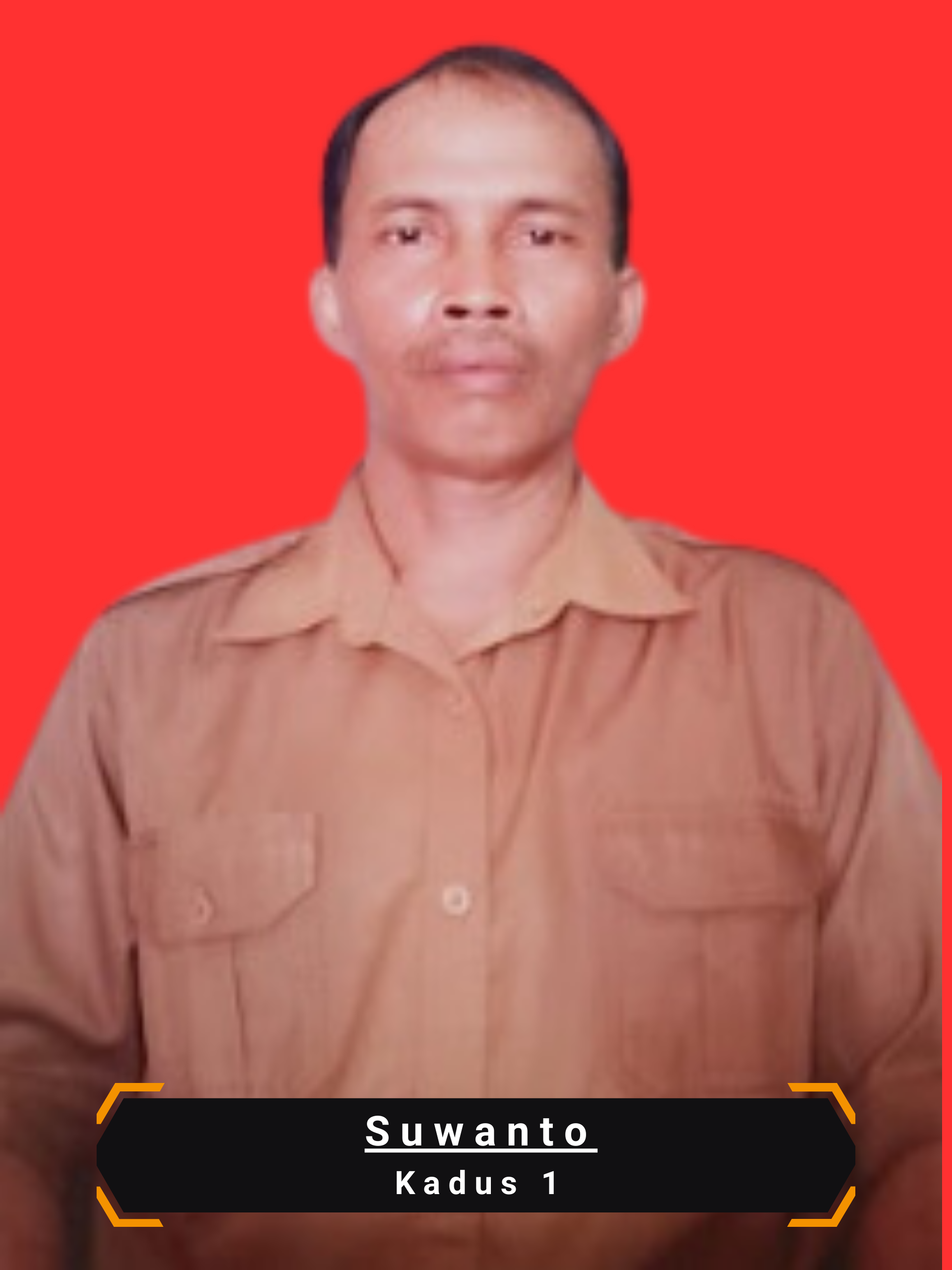 kepala dusun I (Suwanto)